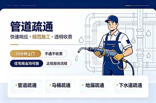 霍邱管道疏通